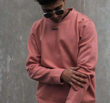 Irish Sweat Set For Men Co-ord set Burger Bae S Salmon-Black 