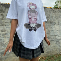 Izuku Midoriya-My Hero Academia Oversized Tee (T-shirt) Oversized T-shirt Burger Bae 