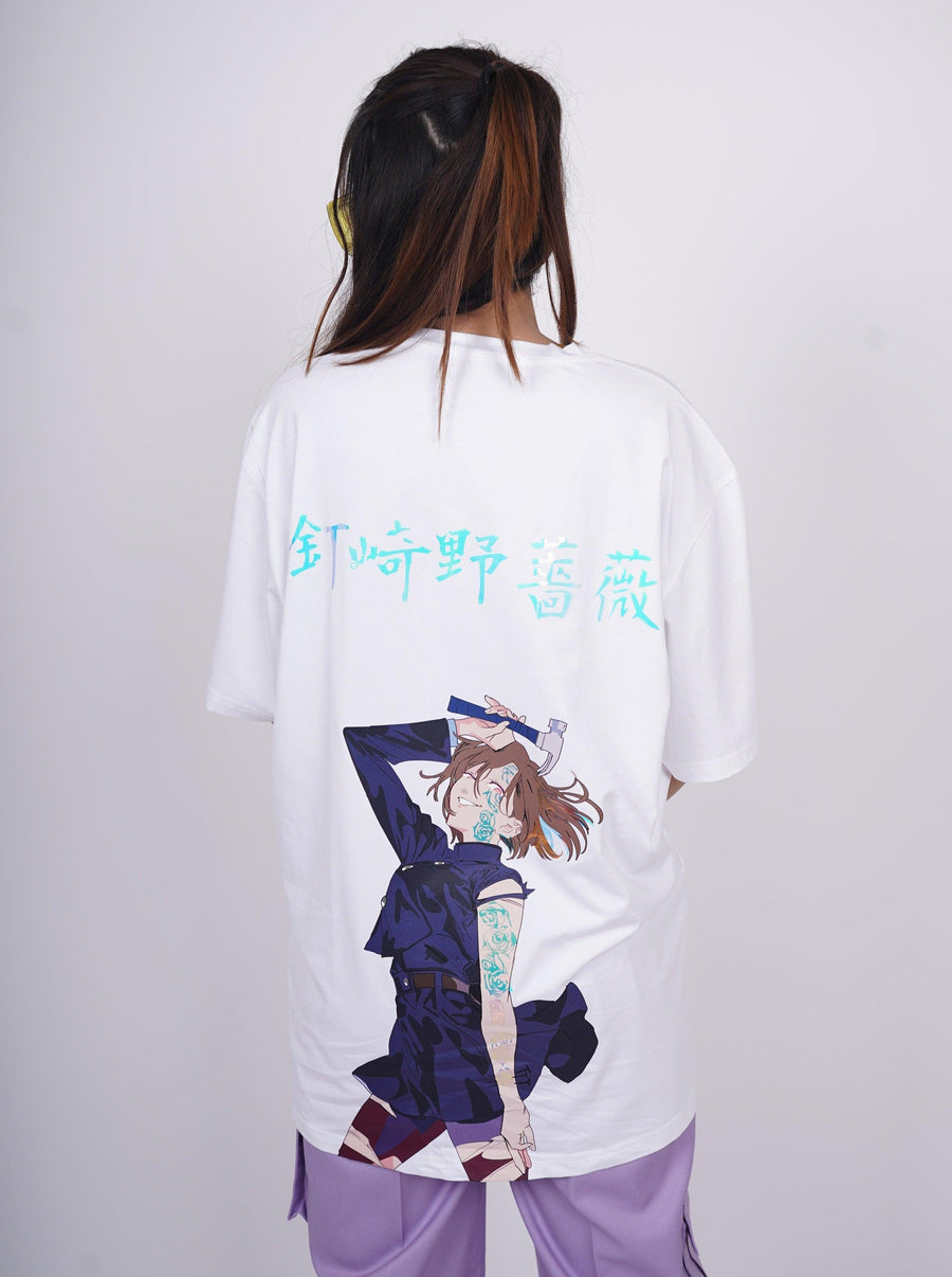 Jujutsu Kaisen: Nobara Kugisaki Drop-Sleeved Tee (T-shirt) - BurgerBae