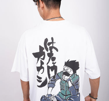 Kakashi Hatake 2.0 Drop Sleeved Tee (T-shirt) - BurgerBae