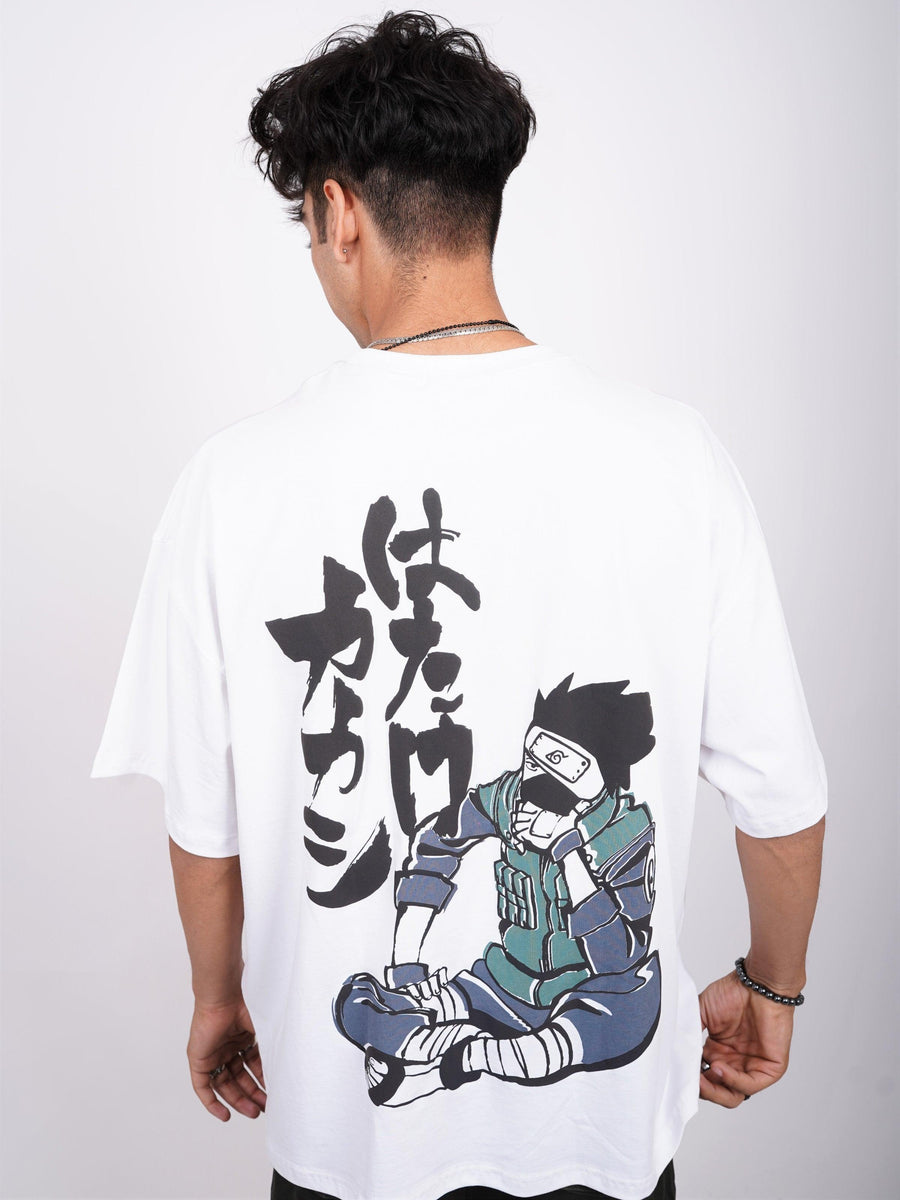 Kakashi Hatake 2.0 Drop Sleeved Tee (T-shirt) - BurgerBae