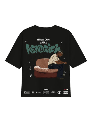 Kendrick Lamar: Mr. morale Cartoon art Drop Sleeved Tee for Men and Women