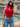 Keroppi Rachel Tank Tanks Burger Bae XS Red 