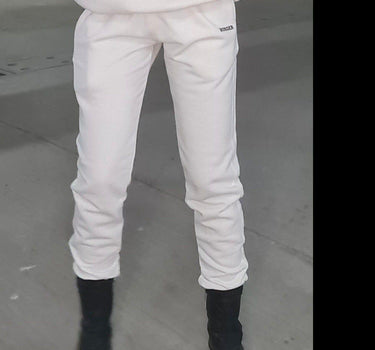 Kim Tracks Bottoms Burger Bae XS White 