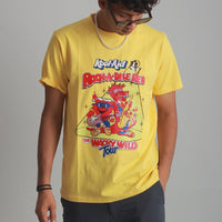 Kool-Aid Tee (T-shirt) For Men T-shirt Burger Bae S Yellow 
