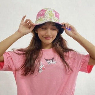 Kuromi And My Melody Spellbound Regular Tee (T-shirt) T-shirt Burger Bae 