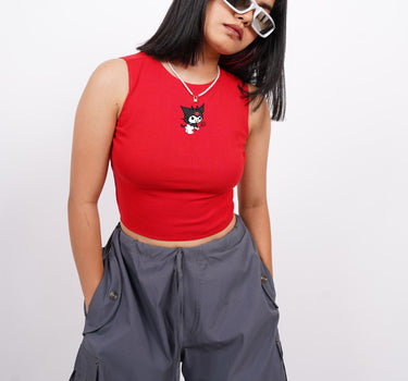 Kuromi Fighter : Burge Bae Sleeveless Rachel Tank For Women