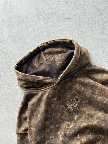 Caffe Latte Acid Wash Hoodie
