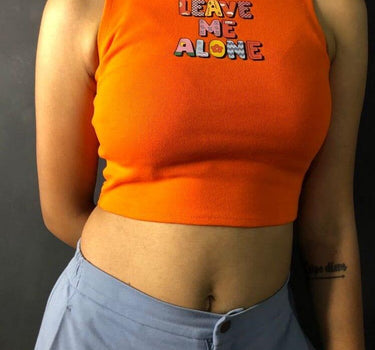 Leave Me Alone Rachel Tank Tanks Burger Bae 