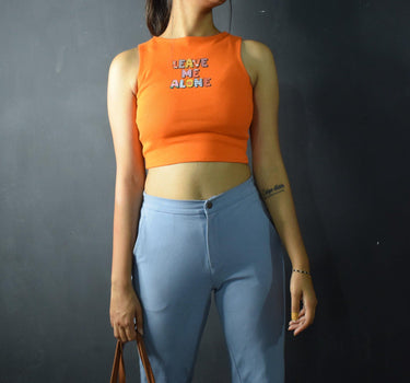 Leave Me Alone Rachel Tank Tanks Burger Bae 