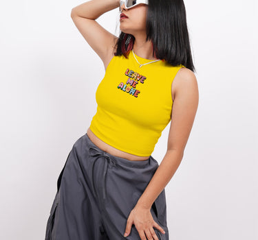 Leave Me Alone : Burger Bae Sleeveless Rachel Tank For Women