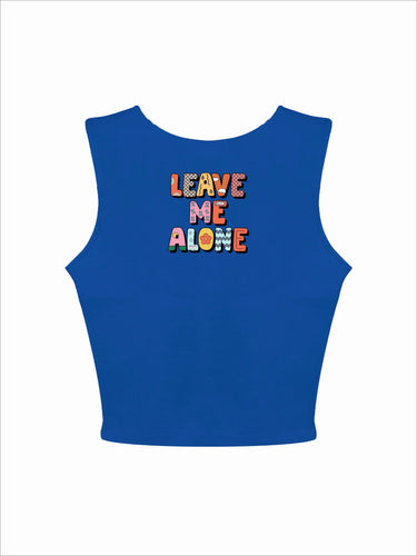 Leave Me Alone : Burger Bae Sleeveless Rachel Tank For Women