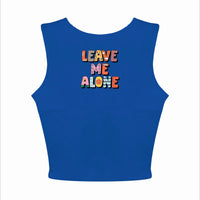 Leave Me Alone - Burge Bae Sleeveless Rachel Tank For Women