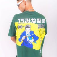 Leorio Paradinight Drop-Sleeved Unisex Tee (HUNTER X HUNTER Collection Oversized T-shirt) - BurgerBae