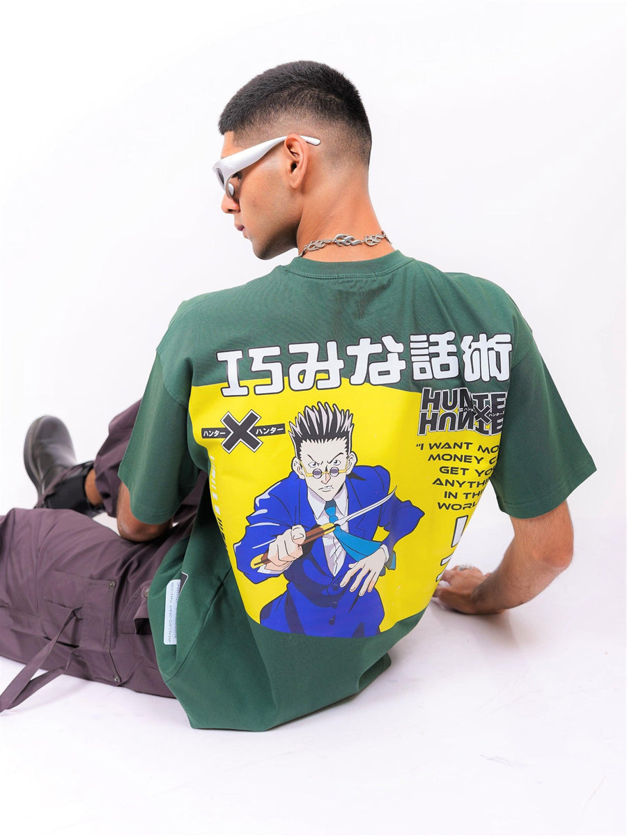 Leorio Paradinight Drop-Sleeved Unisex Tee (HUNTER X HUNTER Collection Oversized T-shirt) - BurgerBae