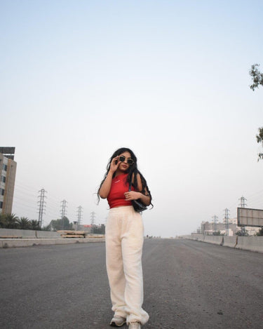 Limited Edition Snow Co-Ord Set Co-ord set Burger Bae S Red-White 