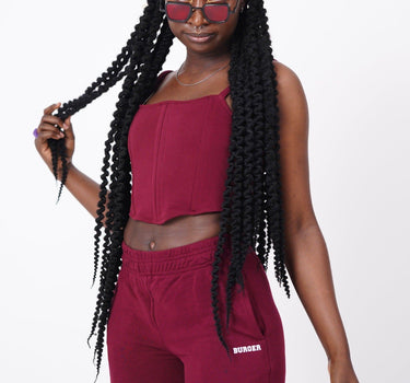 London Co-Ord Set Co-ord set Burger Bae XS Wine 