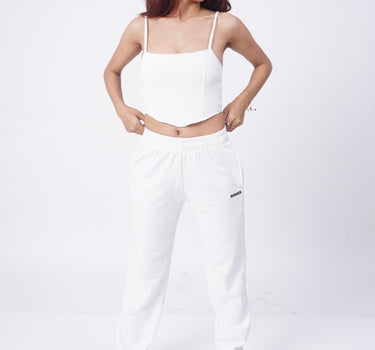 London Co-Ord Set Co-ord set Burger Bae XS White 