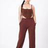London Co-Ord Set Co-ord set Burger Bae XS Coffee Brown 