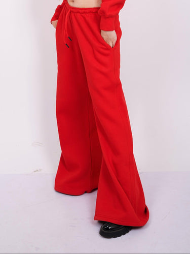 Long Flare Bomber pants - BurgerBae