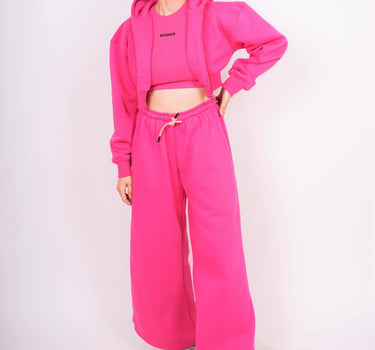 Long Flare Bomber pants - BurgerBae