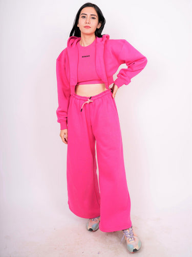 Long Flare Bomber pants - BurgerBae