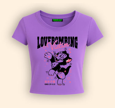 LoveBombing Victim It Girl Baby tee for Women