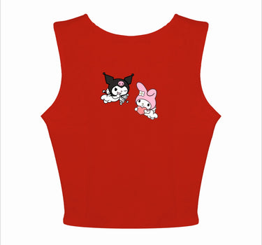 Kuromi Lovestruck : Burger Bae Sleeveless Rachel Tank For Women