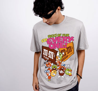 M&M : Burger Bae Oversized Tee For Men