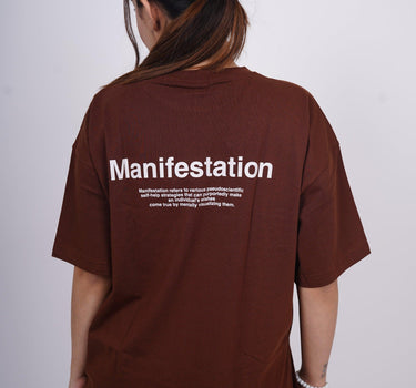 Manifestation Drop-Sleeved Tee (T-shirt) - BurgerBae