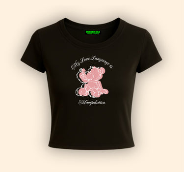 Manipulation It Girl Baby tee for Women