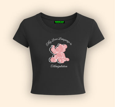 Manipulation It Girl Baby tee for Women
