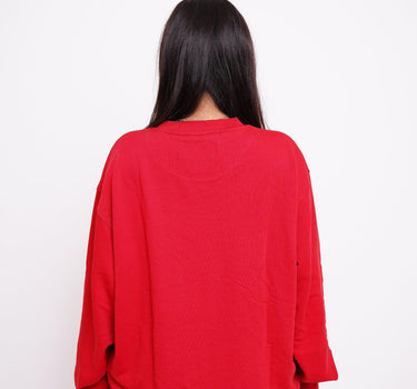 Merry Christmas Sweatshirt Sweatshirt Burger Bae 