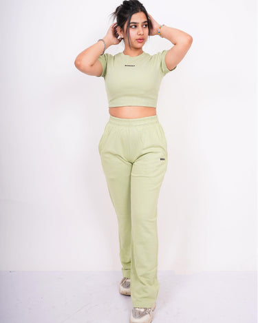 Miami Co-Ord Set (Apple Green) - BurgerBae