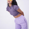 Limited Edition Miami Set Co-ord set Burger Bae XS Plum-Lavender 
