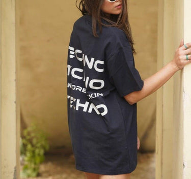 More FKN Techno Oversized Tee (T-shirt) Oversized T-shirt Burger Bae 