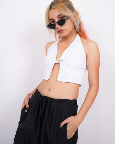 Moscow techno halter top - BurgerBae