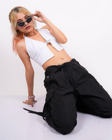 Moscow techno halter top - BurgerBae