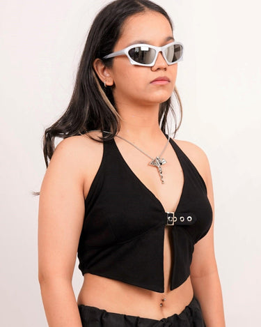 Moscow techno halter top - BurgerBae
