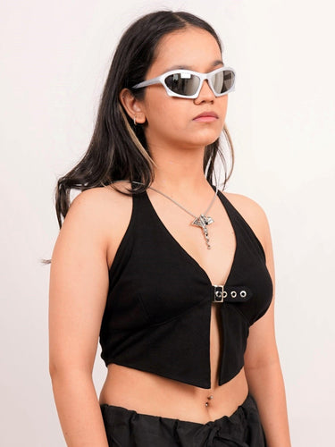 Moscow techno halter top - BurgerBae