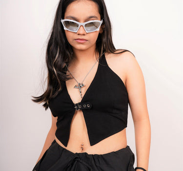 Moscow techno halter top - BurgerBae