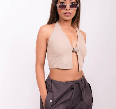 Moscow techno halter top - BurgerBae