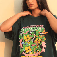 Tee (T-shirt)nage Mutant Ninja Turtles Oversized Tee (T-shirt) Oversized T-shirt BurgerBae 