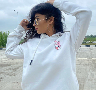 My Melody Hoodie Hoodies Burger Bae S White 