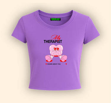 Therapist It Girl Baby tee for Women