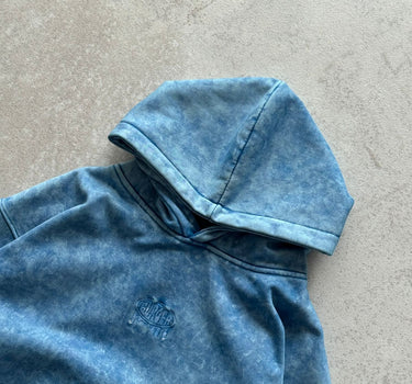 Ocean Tide Acid Wash Hoodie