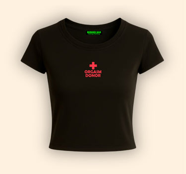 Orgasm Donor It Girl Baby tee for Women