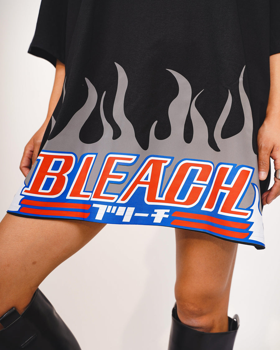 ORIHIMAE Drop-Sleeved Unisex Tee (Bleach Collection Oversized T-shirt) - BurgerBae