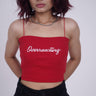 Overreacting Camisole Camisole Burger Bae XS Red 