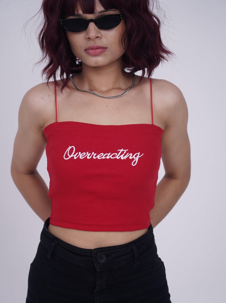 Overreacting Camisole Camisole Burger Bae XS Red 